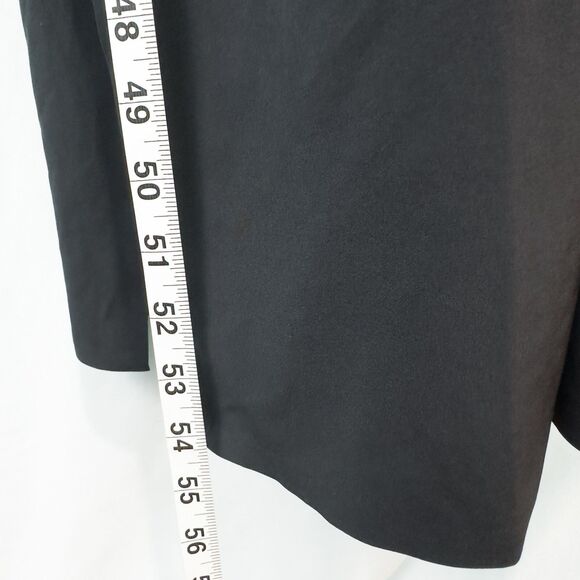 Athleta Marlow Maxi Dress Womens XS Black Side Slits Stretchy Oversized V Neck - Picture 6 of 16